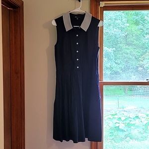 Preppy button up dress